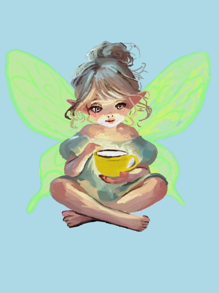 Page of cups